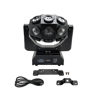 Artudatech 180W Rgbw Moving Head Stage Light with Adjustable Strobe, Dmx & Auto Music Sync