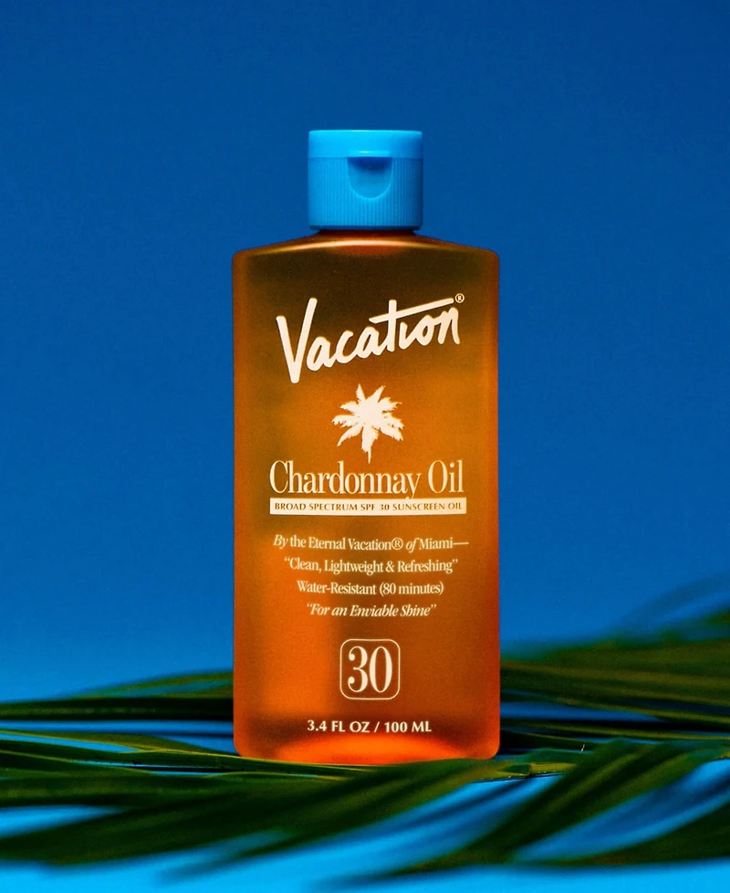 Vacation Chardonnay Spf 30 Sunscreen Oil, 3.4 oz.