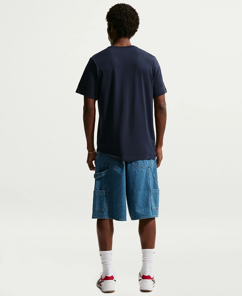 Nike Men's England Crewneck Short-Sleeve Soccer T-Shirt