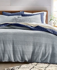 Oake Interlaced Basketweave 3-Pc. Comforter Set, King, Macy's Exclusive