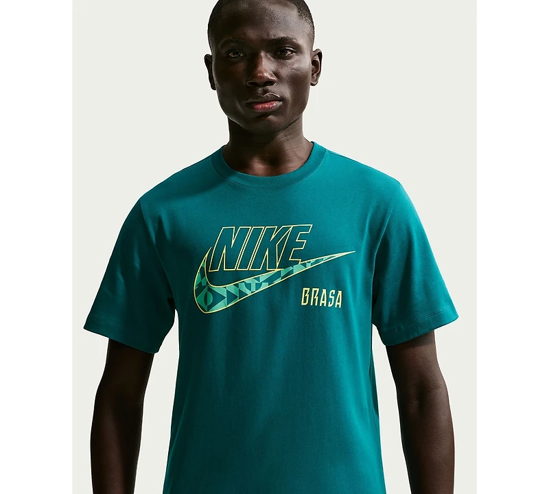 Nike Men's Brazil Short-Sleeve Soccer T-Shirt