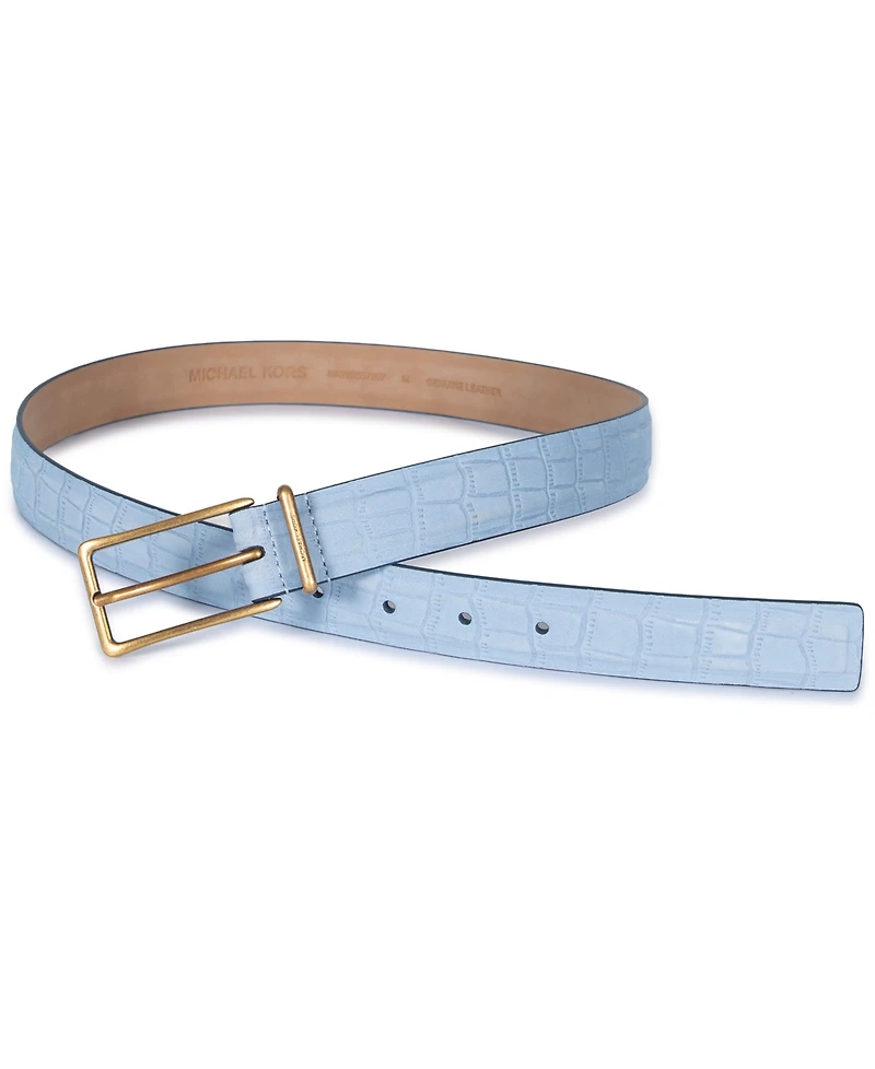 Michael Kors Nubuck Leather Belt