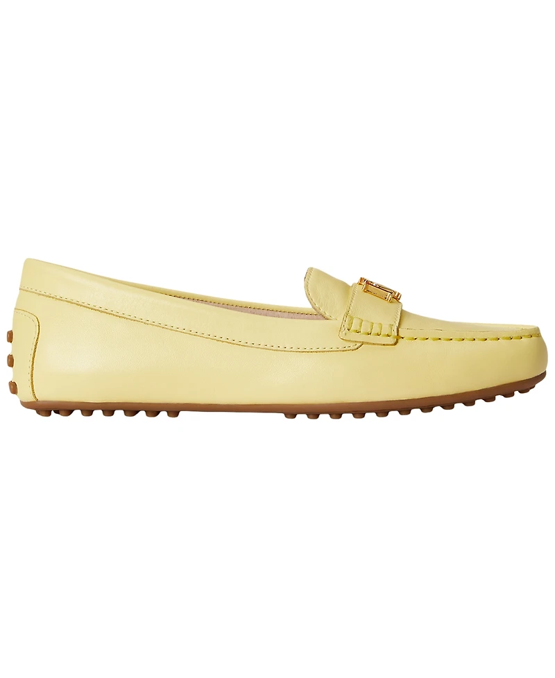 Lauren Ralph Women's Barnsbury Slip-On Driver Loafer Flats
