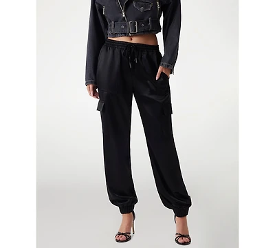 Guess Women's Marzia Gathered Jogger Pants