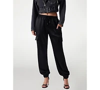 Guess Women's Marzia Gathered Jogger Pants