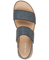 Easy Spirit Women's Lana Double Band Flat Slingback Sandals