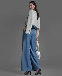 Bcbg Womens Suits Wide Leg Pants Jacket