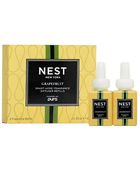 Nest New York Pura Smart Home Fragrance Pomelo Grapefruit Diffuser Refill Duo Set