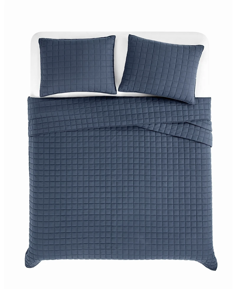 Frye Vintage Washed Cotton 3-Pc. Quilt Set