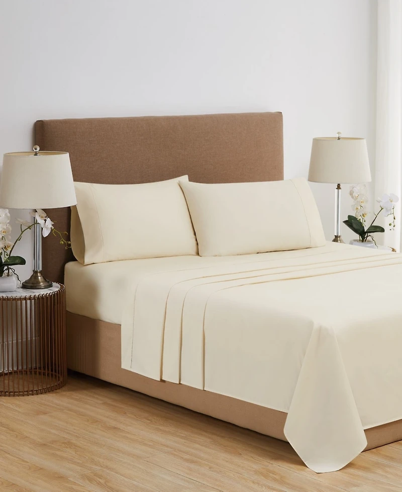 Vince Camuto Cooling Cvc 1200-Thread Count Cotton 5-Pc. Sheet Set, Split King