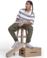 Converse Men's Striped Short-Sleeve Polo Shirt