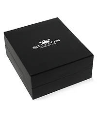Rhona Sutton Men's Jesus Cross Coin Pendant 18k Gold-Plated Stainless Steel Necklace