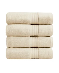 Linery & Co. Quick-Drying Cotton 4-Piece Bath Towel Set