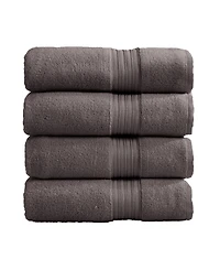 Linery & Co. Quick-Drying Cotton 4-Piece Bath Towel Set