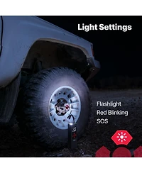 One Jump Starter 2000A Peak Battery Pack, 12V Jump Box for Battery up to 8.5L Gas or 6L Diesel Engine