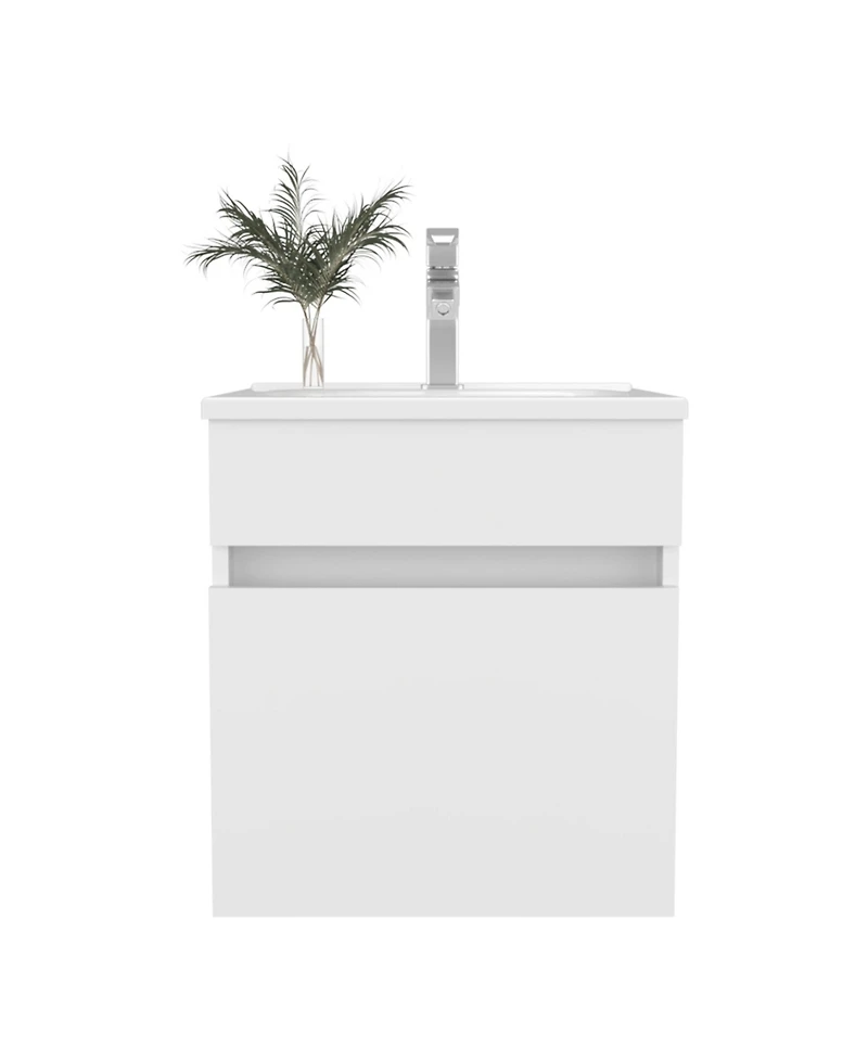 Depot E-Shop Naknek Bathroom Vanity, 1 Door
