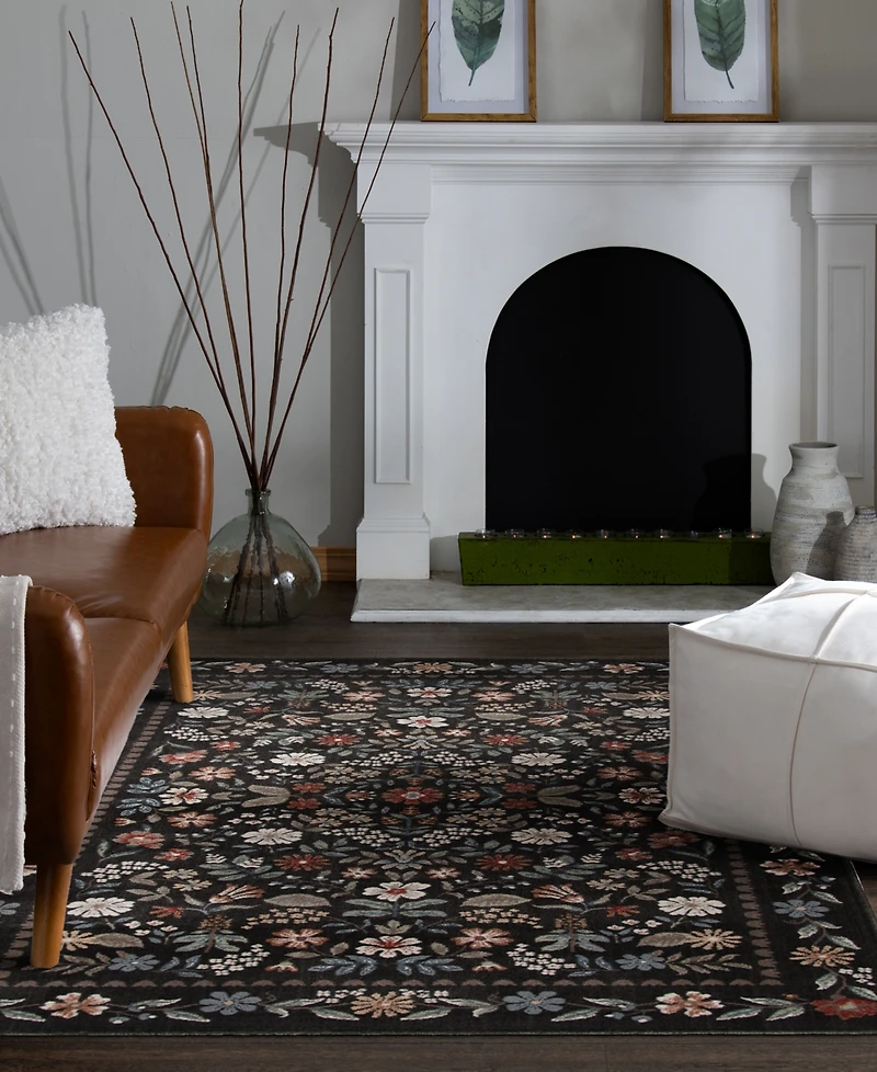 Erin & Ben Co. Rooted Laura 7'10X9'10"Area Rug