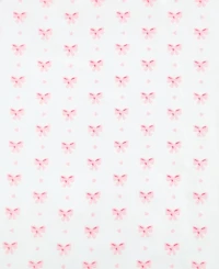 Laura Ashley Printed Satin Heart of Mine -Pc. Sheet Set