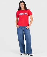 Disney Juniors' Minnie Mouse 4th Of July Graphic Print T-Shirt