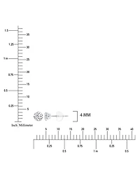 Macy's White Swarovski Zirconia Solitaire Earrings in 14k White Gold
