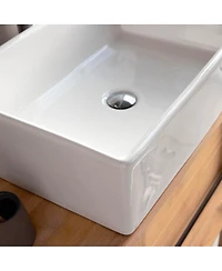 Tikamoon Ema ceramic bathroom basin