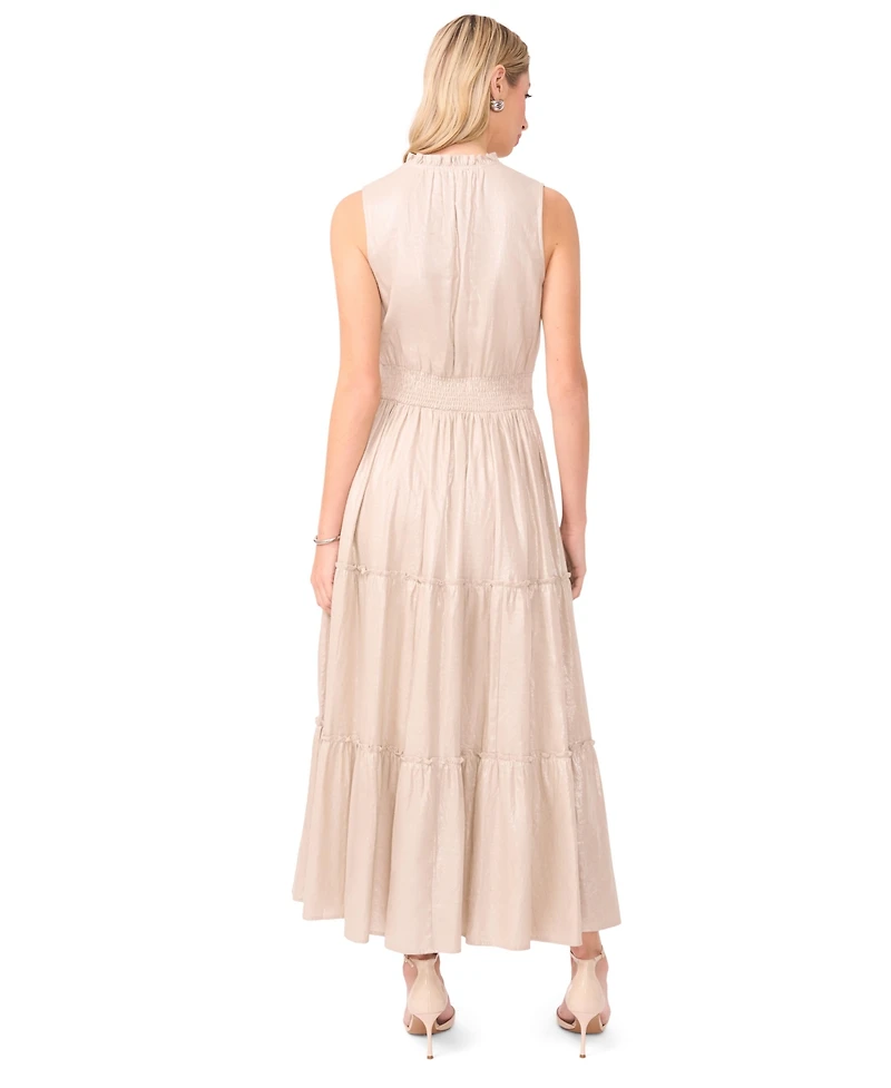 Vince Camuto Women's Tiered Ruffle Maxi Dress