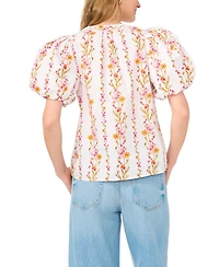 Vince Camuto Women's Short-Sleeve Blouse