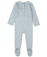 MeMoi Baby Girls "Merry Skyline" Cotton Long-Sleeve Footie