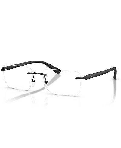 A|X Armani Exchange Men's Rectangle Eyeglasses, AX1064