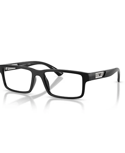 Emporio Armani Men's Rectangle Eyeglasses, EA3278