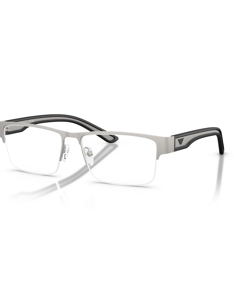 Emporio Armani Men's Rectangle Eyeglasses