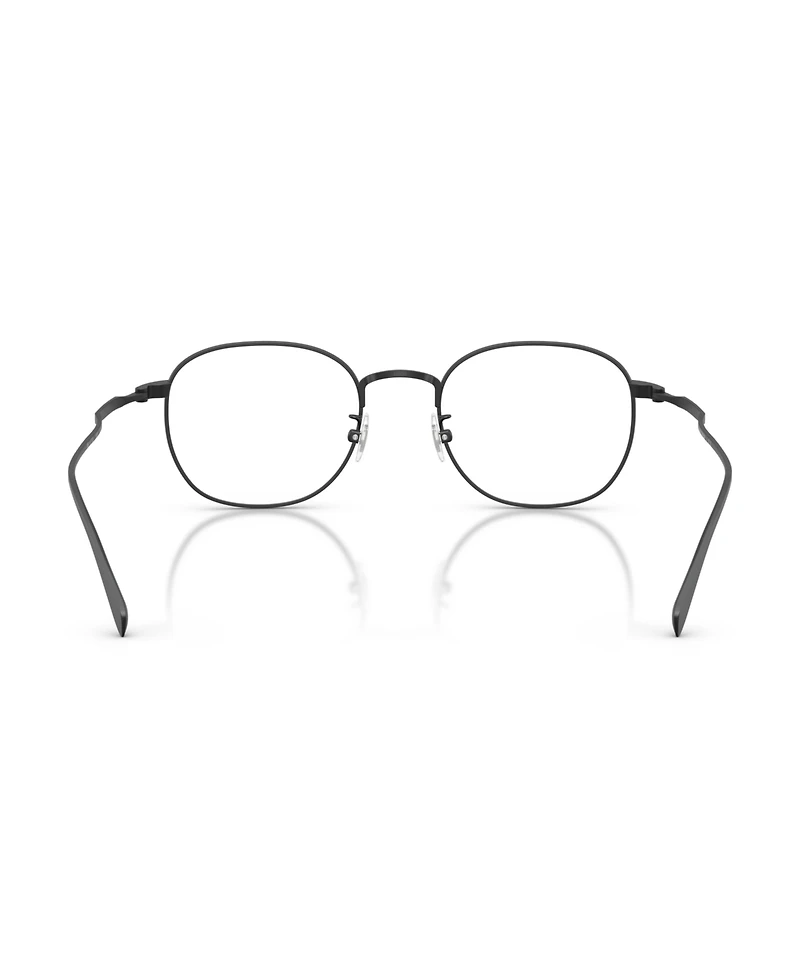 B by Brooks Brothers Men's Round Eyeglasses