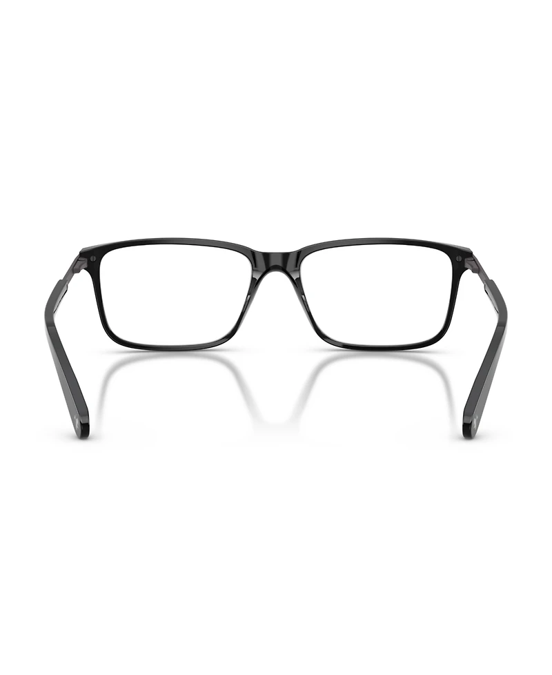 B by Brooks Brothers Men's Rectangle Eyeglasses, BB2081U