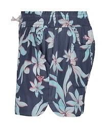 Roxy Girls' 7-16 Smocked Elastic Waistband Shorts