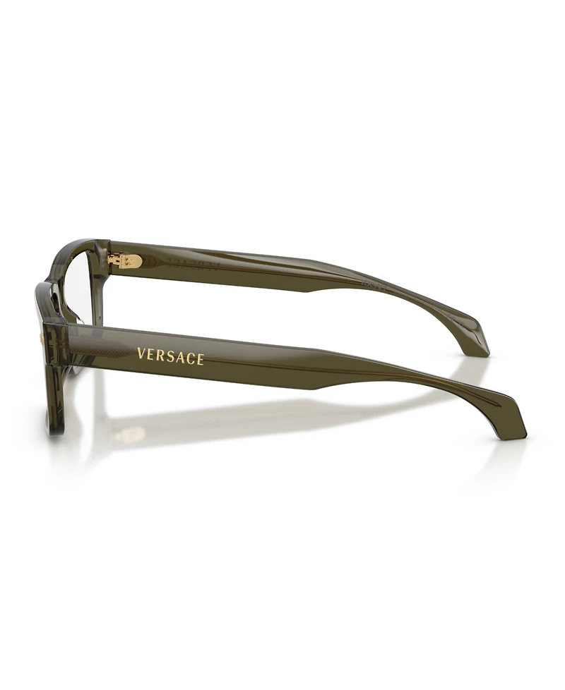 Versace Men's Rectangle Eyeglasses