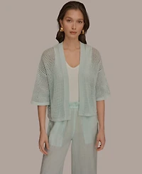 Donna Karan Weekend Women's Open-Front Cardigan