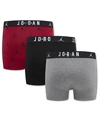 Jordan Boys' 8-18 Essentials Flight Boxer Briefs, 3-Pack