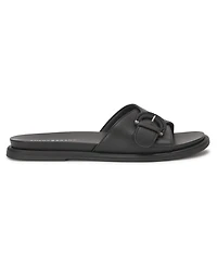 Lucky Brand Women's Suszie Buckle Slide Flat Sandals