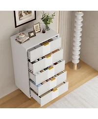 gaomon Fluted Dresser for Bedroom with Drawers