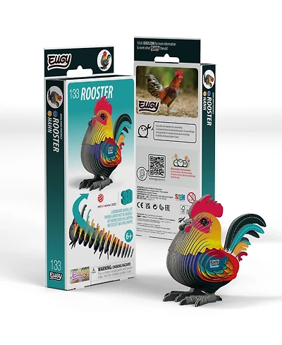 Eugy Rooster 3D Puzzle