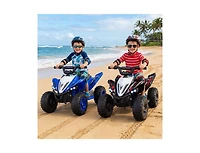 Slickblue 12V Kids Ride On Atv 4-Wheeler Quad with Led Lights & 7 Mph