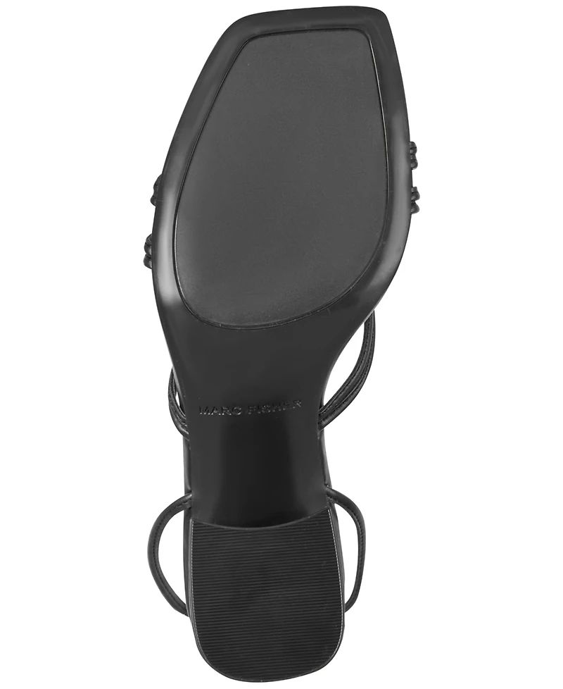 Marc Fisher Women's Gelardi Block Heel Dress Sandals