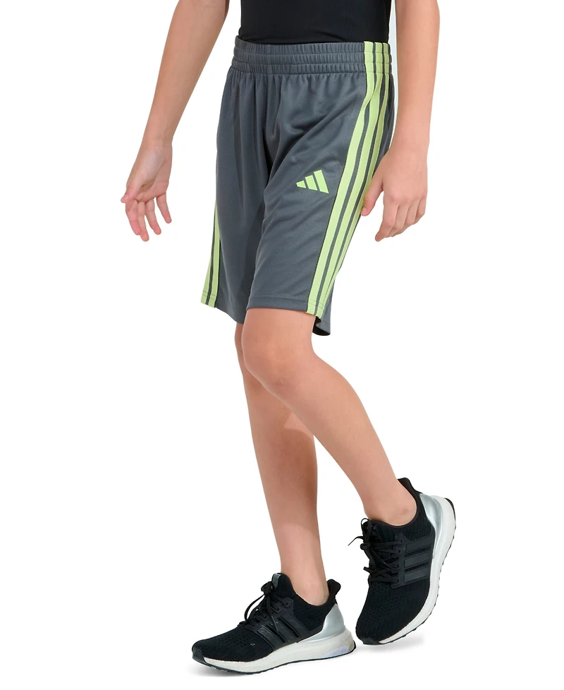 adidas Boys' 8-18 Adjustable Elastic Waistband Shorts
