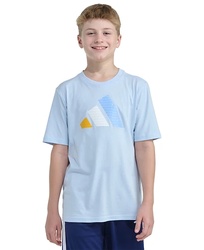 adidas Boys' 8-20 Crewneck Short-Sleeve T-Shirt