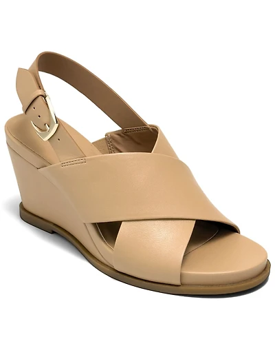 Aerosoles Women's Dayonara Open Toe Wedge Sandals