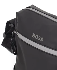 Hugo Boss Men's Stenson Logo Detail Messenger Bag