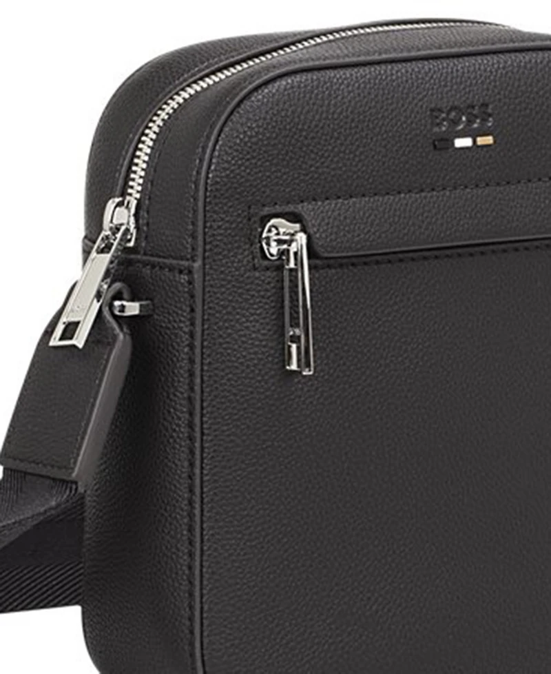 Hugo Boss Men's Ray Adjustable Strap Reporter Bag