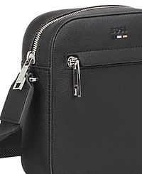 Hugo Boss Men's Ray Adjustable Strap Reporter Bag