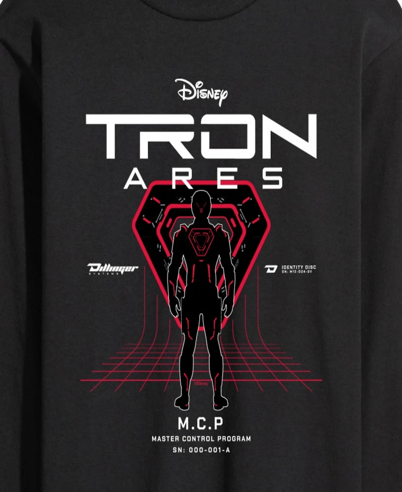 Airwaves Men's Tron: Ares Master Control Program Long-Sleeve Graphic T-Shirt