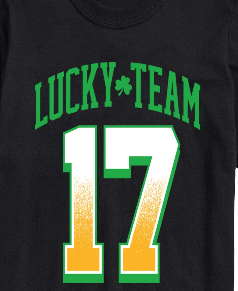 Airwaves Men's Instant Message Lucky Team 17 Short-Sleeve Graphic T-Shirt